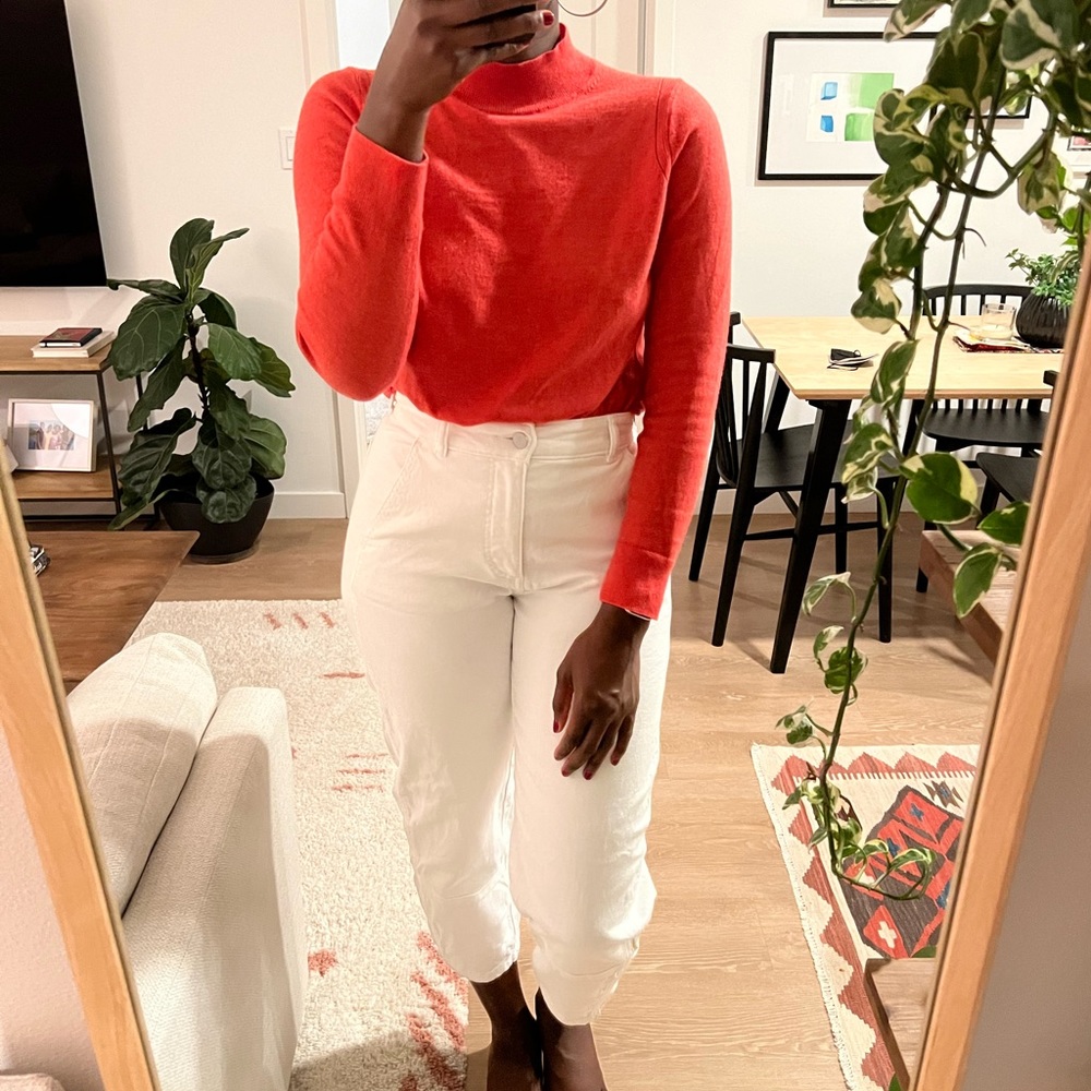 Everlane | Utility Barrel Pants | Size 4 | White